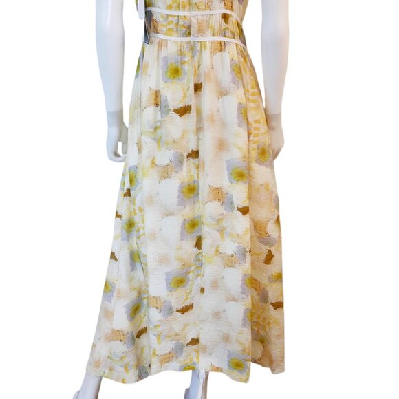 EN SAISON Torrey Midi Sundress in Yellow Combo - Picture 13 of 14